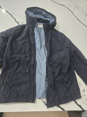Kid's H&M Navy Hooded Lightweight Jacket